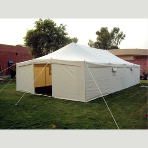 Tienda de lona de algodón impermeable de 20 personas grande de la mejor calidad para acampar al aire libre temperatura de campo Hospital y uso escolar - Product Image 1