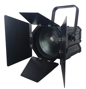 Studio chuyên nghiệp tại chỗ 200 Wát trắng <span class=keywords><strong>LED</strong></span> Fresnel ánh sáng với cao <span class=keywords><strong>CRI</strong></span> 95 và 250 mét ống kính cho ánh sáng sân khấu - Product Image 1