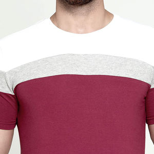 สะดวกสบายที่มีคุณภาพสูงผ้าฝ้าย100% เสื้อยืดที่กำหนดเองพิมพ์ว่างเปล่าผู้ชายเสื้อยืด Lain - Product Image 5