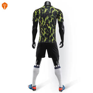 21-22 new version blue Soccer Wear Soccer Uniforms for Team Quick Dry top class Thai quality jersey football training wear - Product Image 3