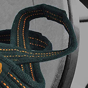 Logotipo personalizado Powerlifting Wrist Gym Correas de entrenamiento Figura 8 Correas de levantamiento de pesas con estilo deportivo para entrenamiento físico - Product Image 5