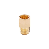 Raccords de tuyauterie en laiton forgé sans plomb OEM, adaptateur de couplage mâle-femelle, connecteur fileté NPT BSP, raccord 1/4 1/2 pouce