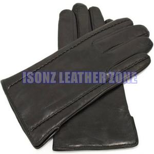 Gants d'hiver en cuir de mouton chauds pour femmes technologie d'écran tactile confortable fourrure de lapin Rex pour les voyages de fête de pêche en plein air - Product Image 4