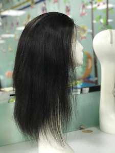 HUMAN HAIR EXTENSION Straight Frontal lace Wig Human VIRGIN Remy Hair Transparent lace Wig High Quality at wholesale price - Product Image 2