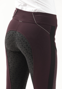 Elegante ropa ecuestre personalizada Ropa deportiva Leggings Asiento completo Agarre Pantalones Venta al por mayor Técnica Equitación Leggings Medias - Product Image 3