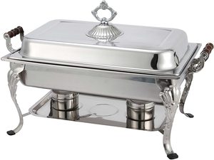 Findking — ensemble de plats à gaufres, chauffe-aliments, en acier inoxydable, pour fête de mariage, hôtel et restaurant, utilisation du meilleur design - Product Image 2
