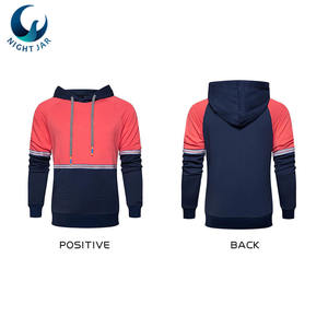 Vente en gros de sweats à capuche pour hommes, style tendance, coupe ajustée, pull uni, à la mode - Product Image 3