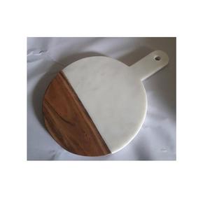 Planche à découper marbre et bois en forme d'œuf, outil pour la forme carrée pour les accessoires les blocs à hacher, 9 pièces - Product Image 3