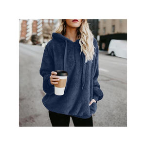 Sudadera con capucha de entrenamiento para mujer, ropa de calle personalizada, fabricante, moda - Product Image 3