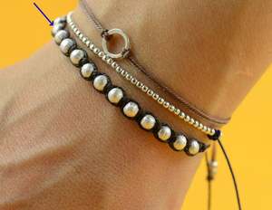Woven Sterling Silver <b>Bracelet</b> Unique Handmade Collection - Product Image 1