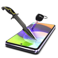 Protection d'écran en verre trempé pour Samsung Galaxy S9 S10 S10e S20 S21 S22 Ultra Fe Plus A52 A53 A33 avec kit de montage facile
