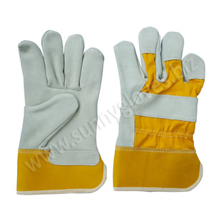 Sunny-guantes de trabajo de cuero, protección de manos, gran oferta - Product Image 6