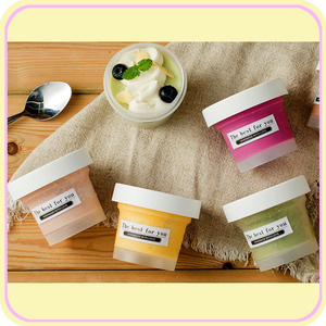 Logo-in bán buôn rò rỉ bằng chứng cấp thực phẩm PP sữa chua cốc kem Container 100g 200g 300G 500G nhựa với vít nắp - Product Image 3