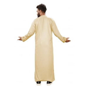 Thobe 2021 en vêtements islamiques, robe pour homme, Juba Jubba Jubah Jubbah Thobe Tobe, robe islamique, Daffah Dafah - Product Image 2