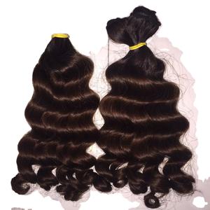 Natural Virgin <b>Extension</b> Low Price Wholesale <b>Cheap</b> 100% Vietnamese Raw Hair Unprocessed Burmese Curly Hair - Product Image 1