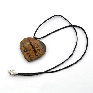 จี้หินตาเสือสำหรับขายส่ง,จี้สัญลักษณ์ช่วยรักษาตัวตามีรูปตาเสือ - Product Image 1
