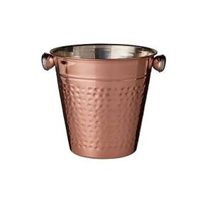 Top Antique Look Dark Finished Copper and Steel Ice Bucket for <b>Beer</b> Bottles Wholesale Manufacturer and Exporter antique copper - Product Image 6
