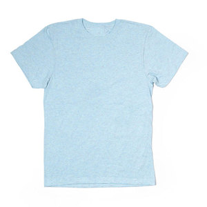 T-shirt à manches courtes Bella + Canvas unisexe à col rond Tri-Blend Best Manufacturer's Black 3001 T-Shirts pour hommes - Product Image 6