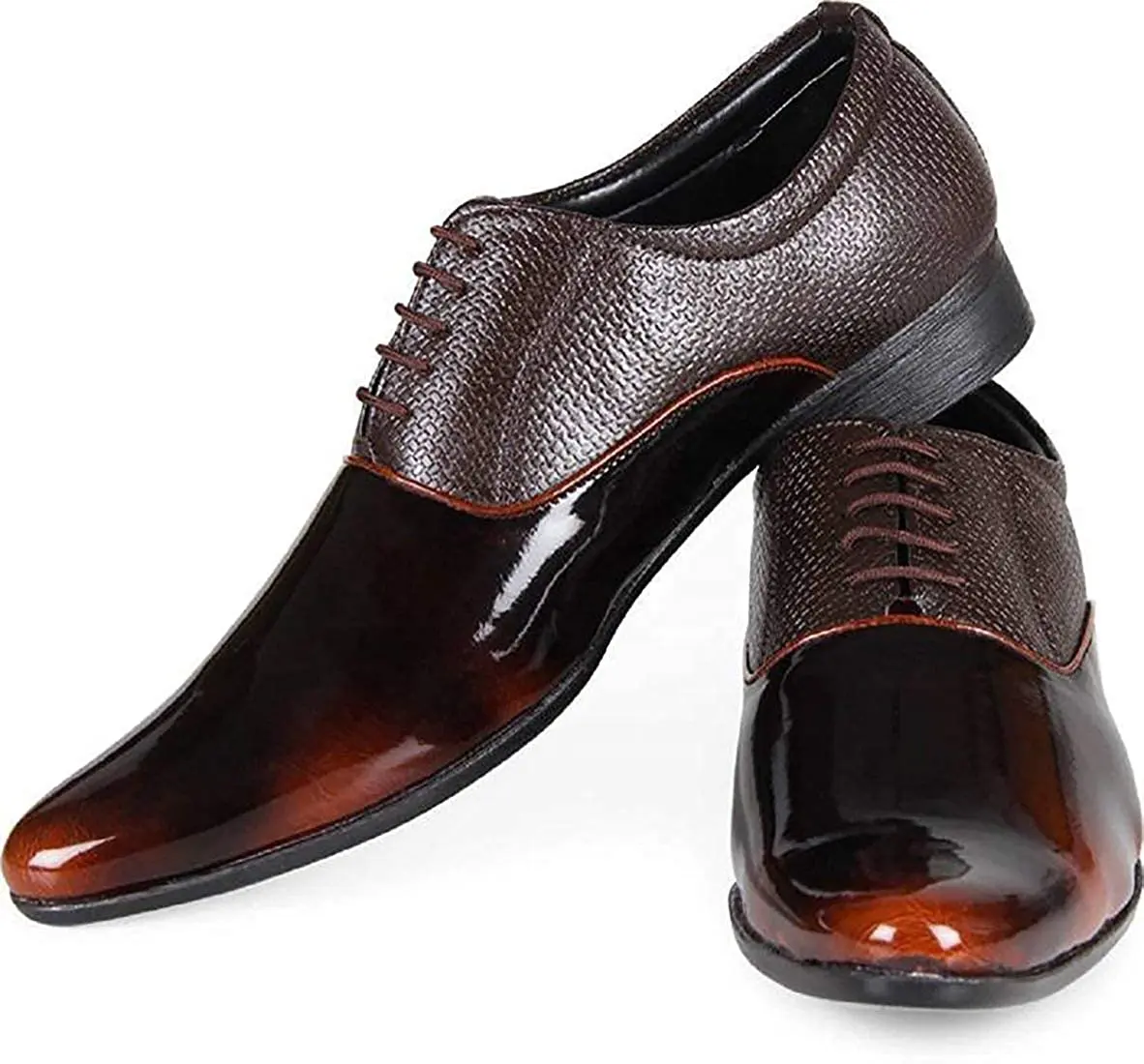 Scarpe eleganti da uomo nere di fascia alta personalizzate Casual eleganti occasioni scarpe da lavoro da uomo in vera pelle oxford personalizzate