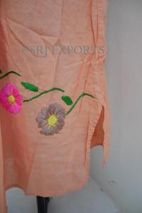 Vestido Vintage de algodón con cuello de pico para mujer, ropa bordada para vacaciones, playa, Primavera, Tropical, Floral, Hawái - Product Image 4