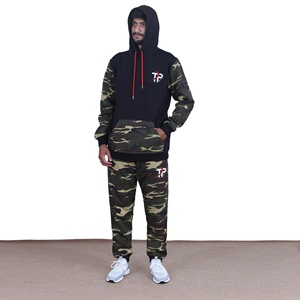 ขายส่งชุดกีฬาเปล่าคุณภาพสูงชุดวอร์มวอร์มแบบกําหนดเองชุดวอร์มและชุดเสื้อกันหนาวหมวก - Product Image 3