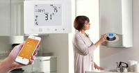 Maison Chauffage Chaudière Combinée À Gaz Eau Chaude Thermostat Numérique