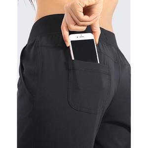 Ensemble de Yoga pour femmes, tenue personnalisée, taille haute, grande taille, Fitness, pantalon avec poche, vente en gros, - Product Image 2