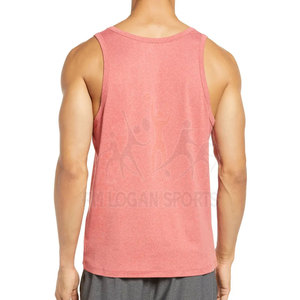 Camiseta sin mangas de algodón para hombre, ropa de gimnasio para culturismo, de verano, OEM - Product Image 2