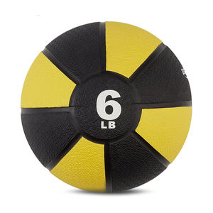 Pelota de goma sólida para medicina, Bola de medicina para ejercicio, equilibrio de peso - Product Image 3