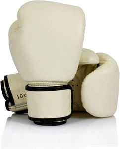 ถุงมือชกมวยสำหรับฝึกซ้อมศิลปะการต่อสู้ทำจากหนังปากีสถานโลโก้ได้ตามต้องการ - Product Image 1