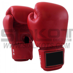 shining leather kickboxing gloves - Product Image 1