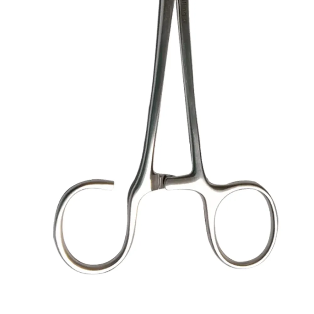 Medical Curved Surgical Forceps Instruments Operations Hartman Ear Forceps