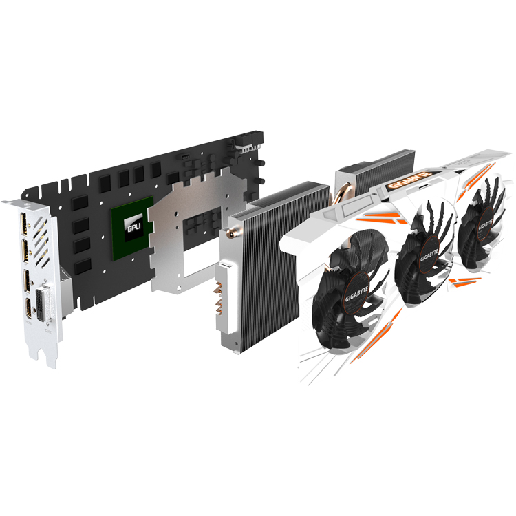 GIGABYTE NVIDIA Geforce GTX 1080 Ti Gaming OC 11G Card