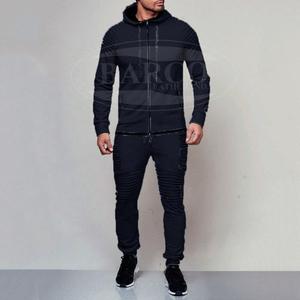 Chándal de algodón y poliéster para hombre, precio al por mayor, ropa deportiva, conjuntos para correr, moda urbana para hombre, ropa de invierno, traje para correr unisex - Product Image 3