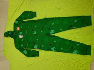 Unisex personalizado al por mayor verde XL pijama traje bandera americana diseño tejido transpirable verano ropa de dormir para otoño primavera - Product Image 4