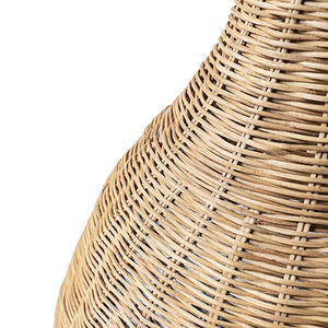 Best Seller Traditional Style Rattan <b>Ceiling</b> Lamp <b>Shade</b> Natural Woven Lampshade for Home Office Warehouse Wholesale From Vietnam - Product Image 3