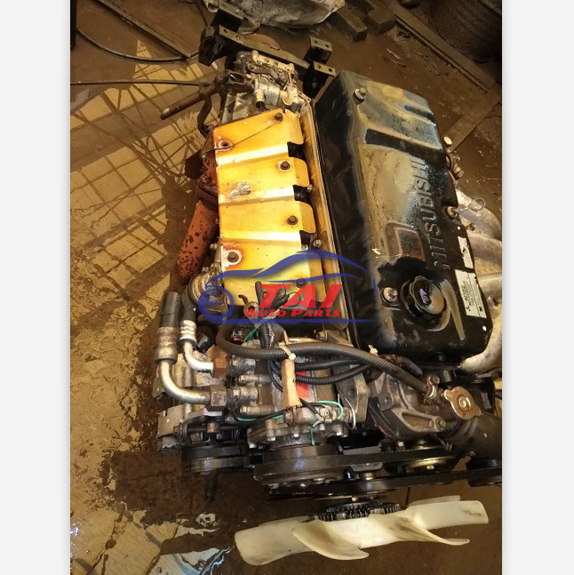三菱　Mitsubishi TLE33 　エンジン ディーゼル三菱キャンター エンジン、日本元の完全な車の