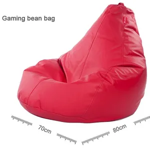 Sleeping traveling paly gaming waterproof material outdoor and indoor pear bean bag