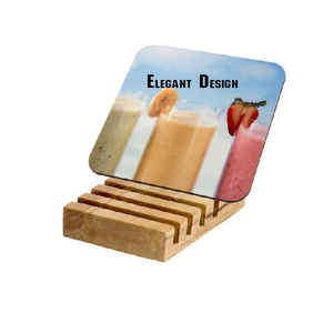 High Quality Wooden <b>Coaster</b> Holder Square Shape Handmade Wholesale Fancy <b>Coaster</b> Holder Latest Arrival Best <b>Coaster</b> Holder - Product Image 5