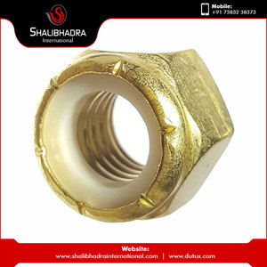 Inserts hexagonaux en laiton poli Écrous Filetage M3 Type d'écrou carré zingué galvanisé Exportations en vrac métriques certifiées - Product Image 4