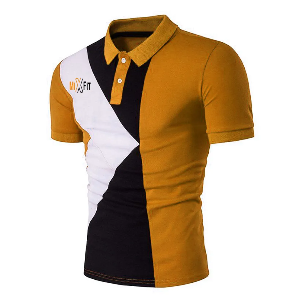 100 Algodão Mens Golf Polo Camisa Polo Em Branco Bordado Camisas Poliéster De Alta Qualidade Homens Quantidade Personalizado Gola Alta t-shirts