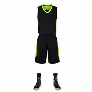 Uniforme de basket-ball avec maillot personnalisé, ensemble réversible, pour hommes et femmes, uniforme de haute qualité - Product Image 1