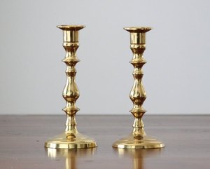 PORTE-BOUGIE EN LAITON DE STYLE MODERNE GRAVÉ PAR BRASSWORLD INDE - Product Image 4