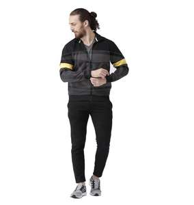 ชุดวอร์มพิมพ์ลายผู้ชายไซส์ใหญ่แบบมีฮู้ด ปรับแต่งได้ พร้อมโลโก้และป้ายคอเสื้อแบบกำหนดเอง ผ้าฝ้ายฟลีซ - Product Image 4