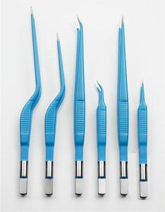 Forceps bipolares europeos con Color personalizado, pinzas polares rectas, antiadherentes, reutilizables, venta al por mayor - Product Image 6