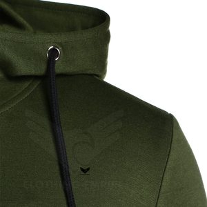 Sweat-shirt à capuche personnalisé à col rond, coupe classique, en coton/polyester, séchage rapide et respirant pour hommes, hiver 2023 - Product Image 4
