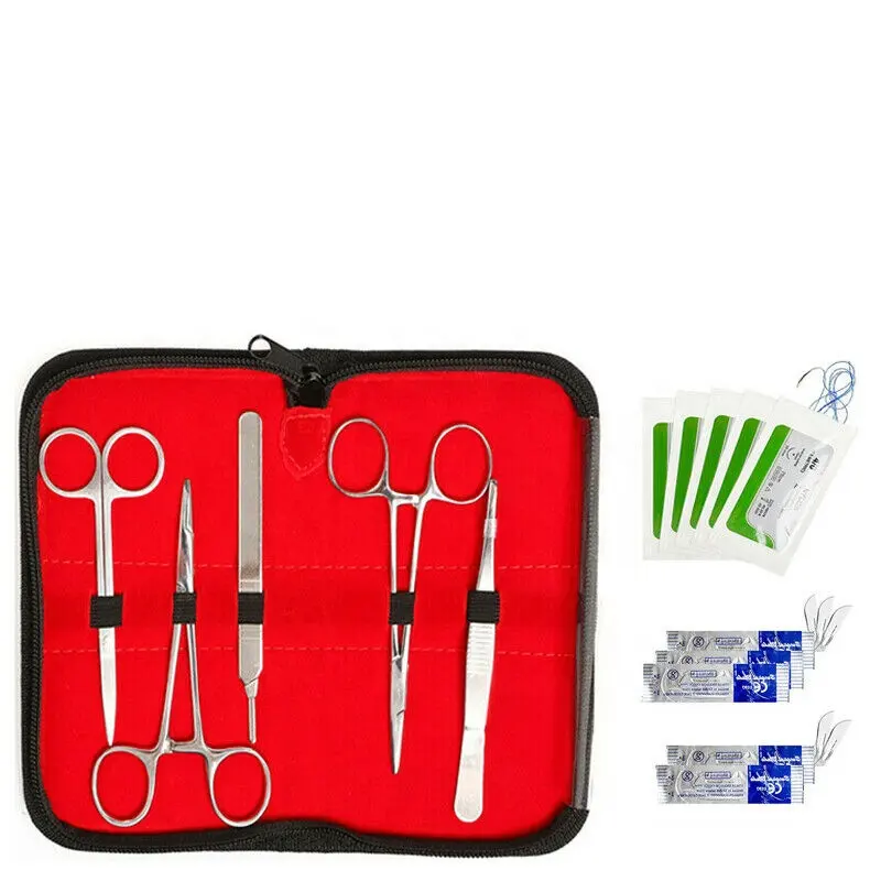 Kit completo de prática de sutura para estudantes, kit de ferramentas de treinamento cirúrgico para catarata, 16 peças