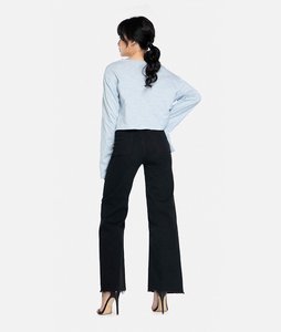 สินค้าใหม่2021แฟชั่นสตรีทสไตล์ประดับด้วยลูกปัดถักรอบคอเสื้อยืดสำหรับผู้หญิงเสื้อผ้าทำในประเทศเวียดนาม - Product Image 4