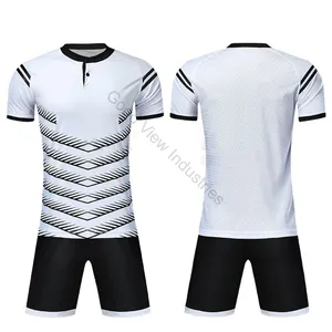 Factory Price Soccer Uniform for men high quality polyester uniform