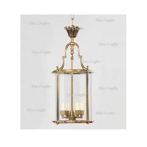 Farol de Latón y Vidrio de Diseño Atractivo con Logotipo Personalizado para Uso en Hogar, Restaurante y Bodas - Hecho a Mano con Grabado de Calidad Superior - Product Image 3